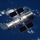 The Hubble Space Telescope.
